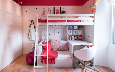 Maya’s Pink Girls Bedroom
