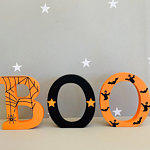 Boo Letters for kids rooms at halloween