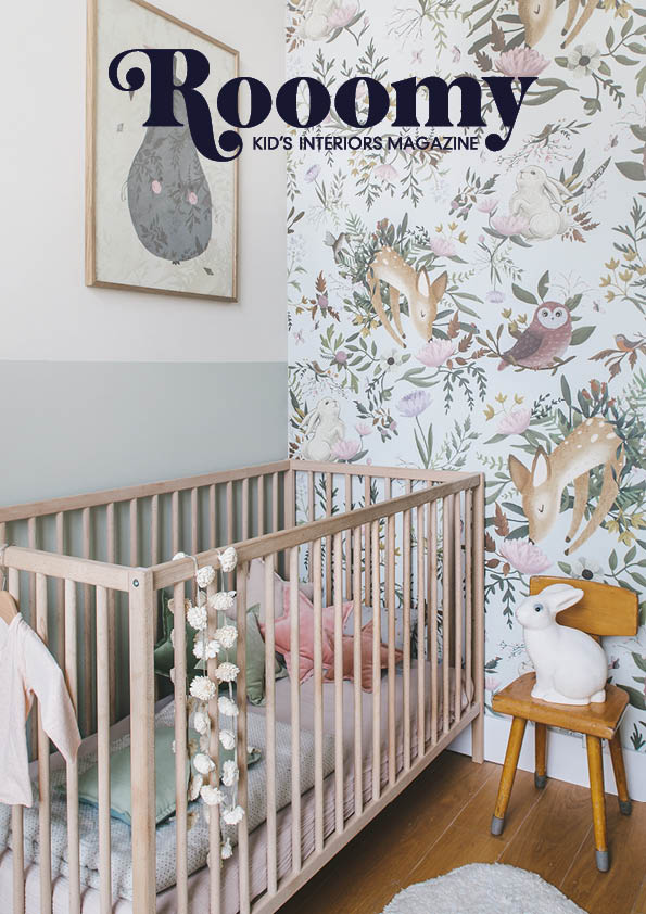 Rooomy Magazine Issue 10 for kid's bedrooms and decor focusing on nursery decoration and interiors
