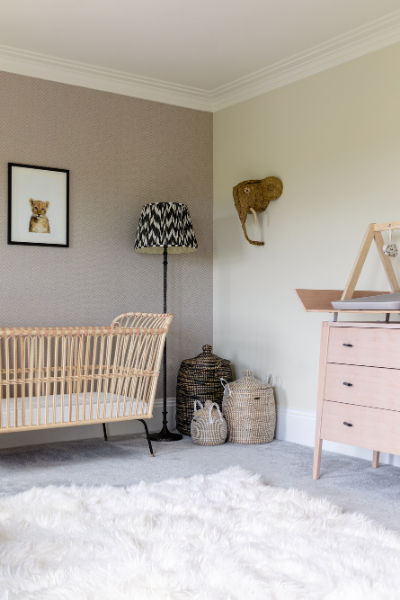 Baby Girl Nursery by PIA design featured by rooomy magazine