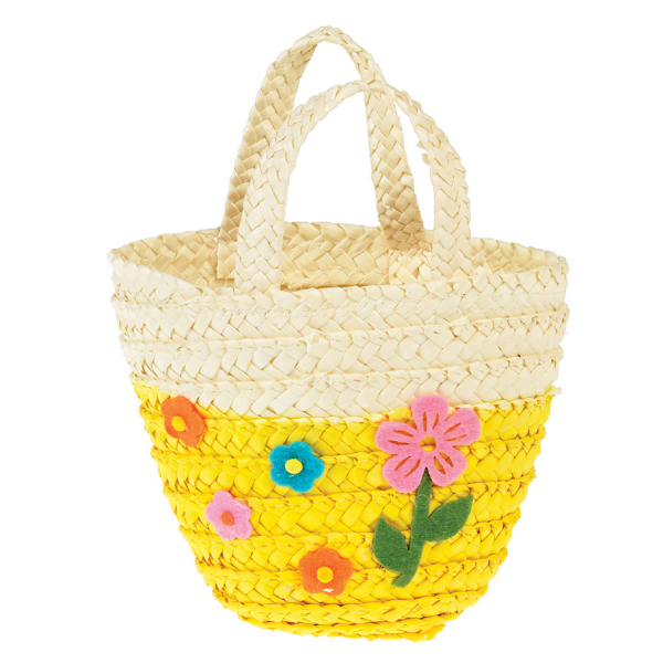 Yellow Egg Basket from Rex London for the kids' Easter egg hunts
