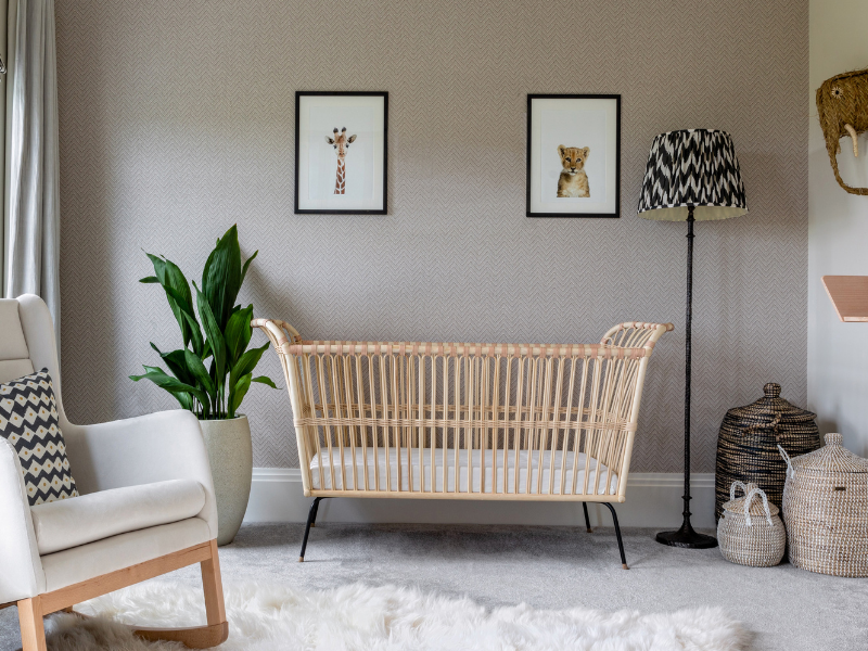 Baby Girl Nursery by PIA design featured by rooomy magazine