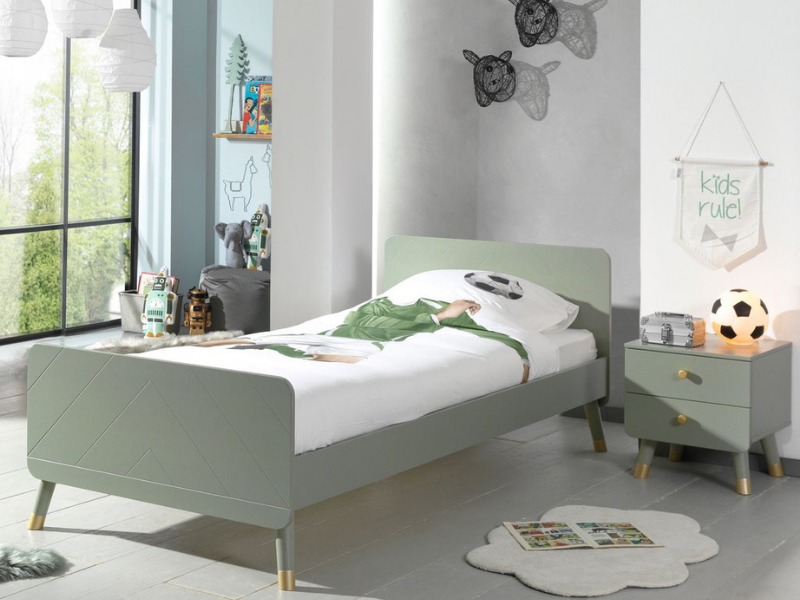 Top 10 Beds for kids, Billy Bed Olive from Bobby Rabbit, featured by Rooomy Magazine