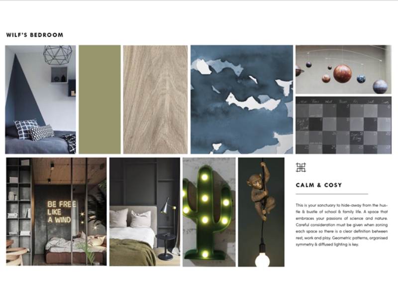 Moodboard by Barker Design for Wilf