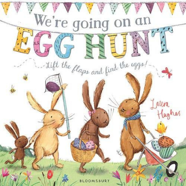 We're going on an egg hunt kid's book for Easter
