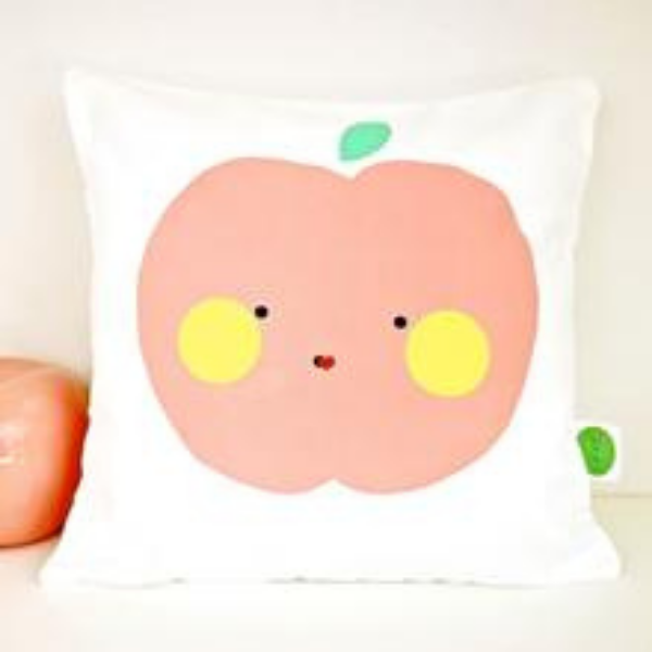 Apple Cushion as seen in rooomy magazine
