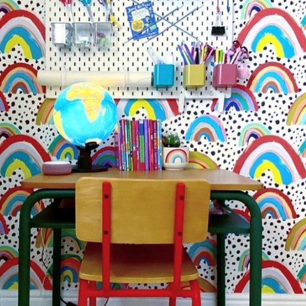 Kids' Desk Space as seen in rooomy magazine